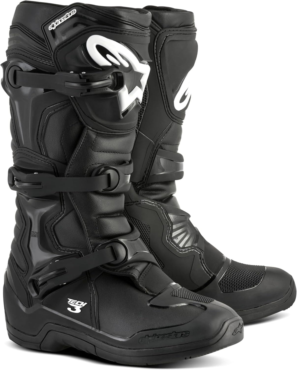 Botas de Motocross Tech 3 – Bota Off-Road Profissional Leve e Durável com Certificação