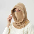 Touca Térmica 3 em 1 com Máscara e Protetor de Pescoço – Balaclava Corta-Vento Unissex para Frio Intenso