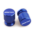 Bicos de Válvula de Pneu com Logo Yamaha Aerox – Par de Tampas de Ar em Alumínio para Rodas de Moto (Universal)